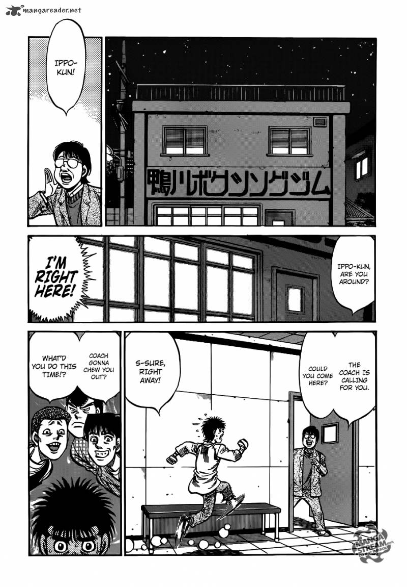 Hajime no Ippo - Chapter 980 Page 14